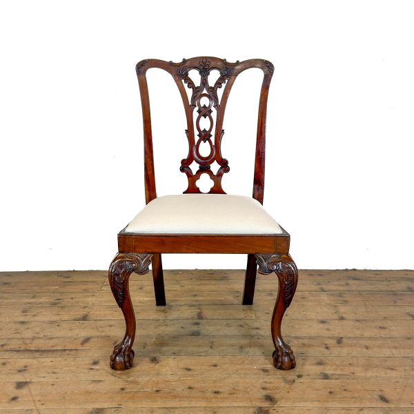 M-6872 Set of Ten Chippendale Style Dining Chairs 7