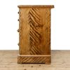 M-6376 Antique Victorian Satinwood Chest of Drawers penderyn antiques (4)