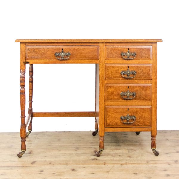 M-6380 Antique Edwardian Small Writing Desk (2)