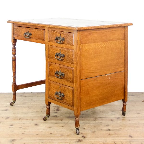 M-6380 Antique Edwardian Small Writing Desk (7)