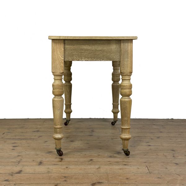 M-6384 Antique Stripped Pine Side Table (9)