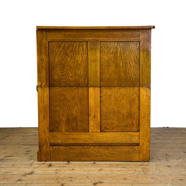 M-6592 Vintage Pale Oak Plan Chest (6)