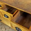 M-6592 Vintage Pale Oak Plan Chest (8)