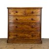M-6597 Antique Victorian Mahogany Chest of Drawers (2)