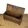 M-6628 Antique 18th Century Oak Coffer (5)