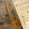 M-6628 Antique 18th Century Oak Coffer (8)