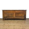 M-6628 Antique 18th Century Oak Coffer (9)