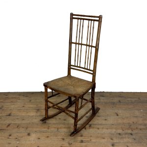 Antique Faux Bamboo Rocking Chair
