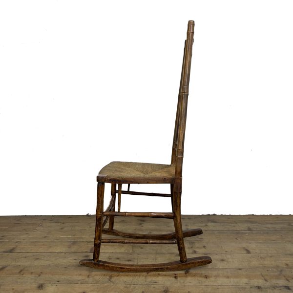 M-6660 Antique Faux Bamboo Rocking Chair (4)