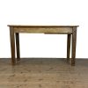 M-6685 Antique Rustic Wooden Farmhouse Kitchen Table (8)