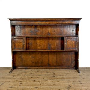 M-6717C Traditional Oak Dresser Rack Narrow Bookcase (2)