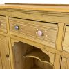 M-6719 Antique Victorian Pine Dresser Base Sideboard (1)