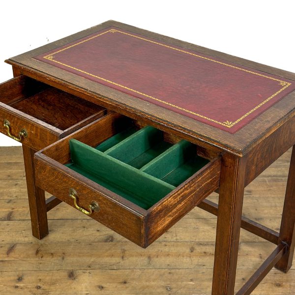 M-6728 Antique Oak Writing Table (1)