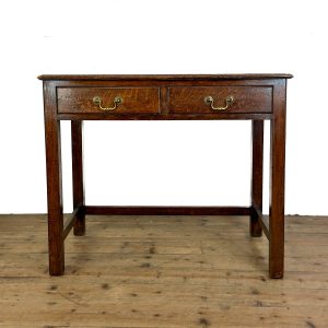 M-6728 Antique Oak Writing Table (2)