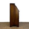 M-6802 Early 20th century oak Jacobean style bureau (6)