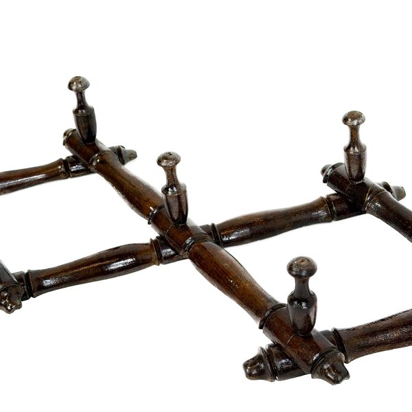 M-6809 Antique Extending Coat Rack 4