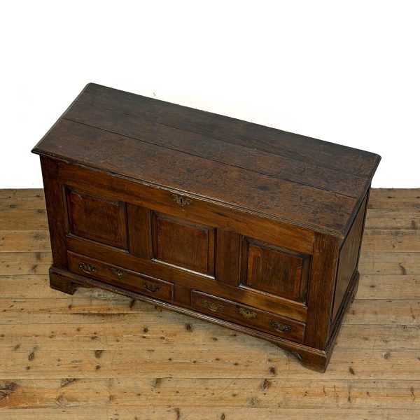 M-6827 Antique Oak Mule Chest (4)