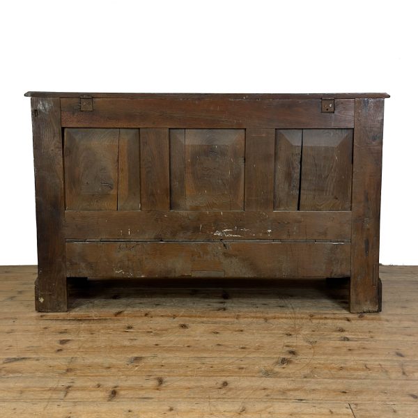 M-6827 Antique Oak Mule Chest (8)