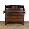 M-6828 Antique Georgian Oak Writing Bureau (4)
