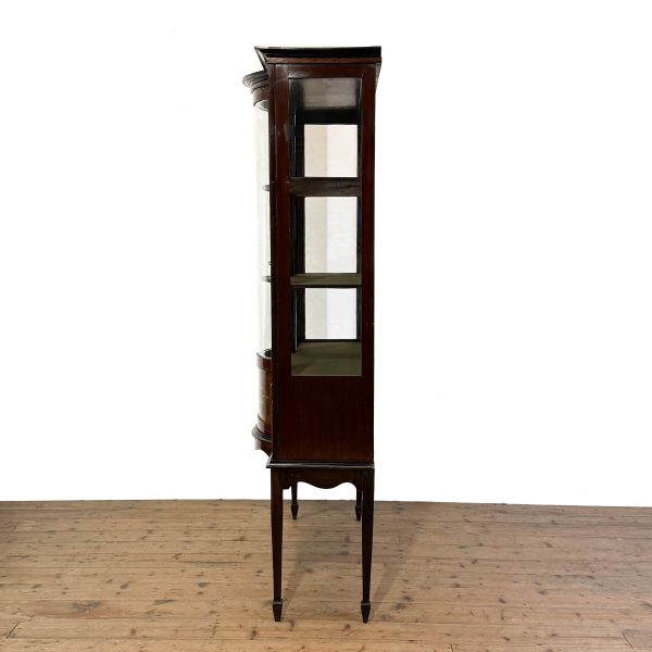 M-6829 Antique Edwardian Mahogany Display Cabinet (12)