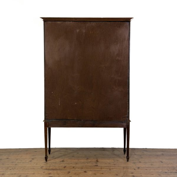 M-6829 Antique Edwardian Mahogany Display Cabinet (13)