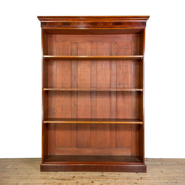 M-6832 Antique Large Mahogany Bookcase (2)