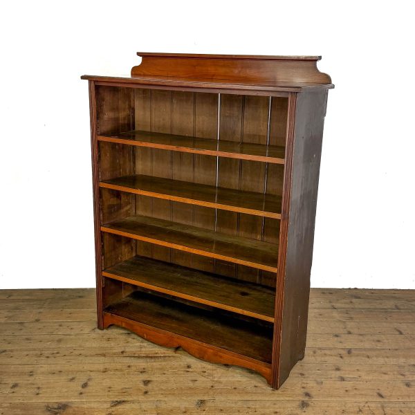 M-6838 Antique 19th Century Open Bookcase (1)