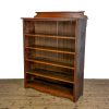 M-6838 Antique 19th Century Open Bookcase (3)