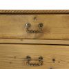 M-6845 Antique Stripped Pine Chest of Drawers (6)