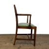 M-6847 Antique Set of Six Country Oak Dining Chairs (11)