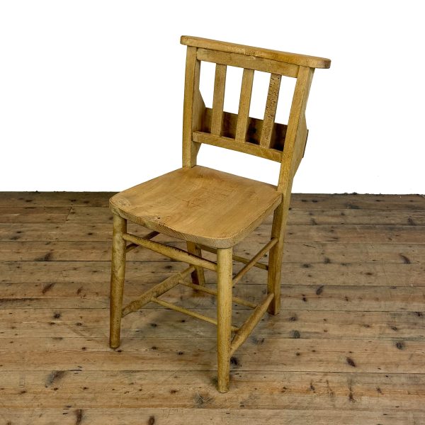 M-6850 Set of Seven Antique Chapel Chairs (3)