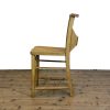 M-6850 Set of Seven Antique Chapel Chairs (4)