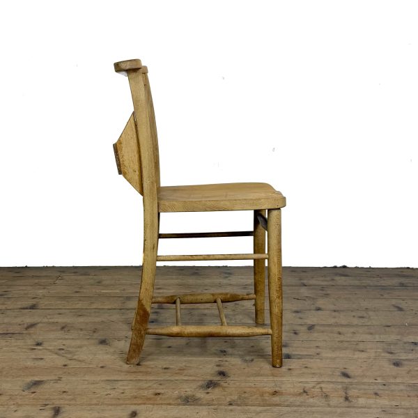 M-6850 Set of Seven Antique Chapel Chairs (9)