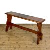M-6853 Antique Pine Organ Bench Side Table (3)