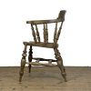 M-6854A Antique Captain Smokers Bow Armchair (1)