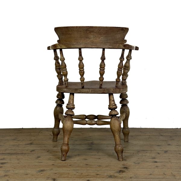 M-6854b Antique Captain’s Armchair (4)