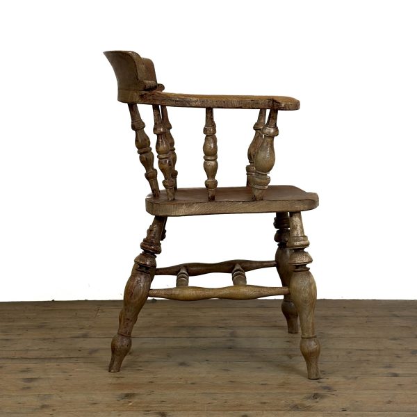 M-6854b Antique Captain’s Armchair (5)