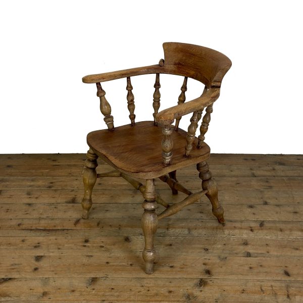 M-6854b Antique Captain’s Armchair (8)