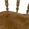 M-6855 Antique Beech and Elm Captain’s Armchair (1)