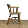 M-6855 Antique Beech and Elm Captain’s Armchair (3)