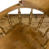 M-6855 Antique Beech and Elm Captain’s Armchair (4)