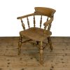 M-6855 Antique Beech and Elm Captain’s Armchair (6)