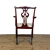 M-6871 Vintage Mahogany Chippendale Style Chair (1)
