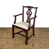 M-6871 Vintage Mahogany Chippendale Style Chair (2)