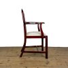 M-6871 Vintage Mahogany Chippendale Style Chair (4)