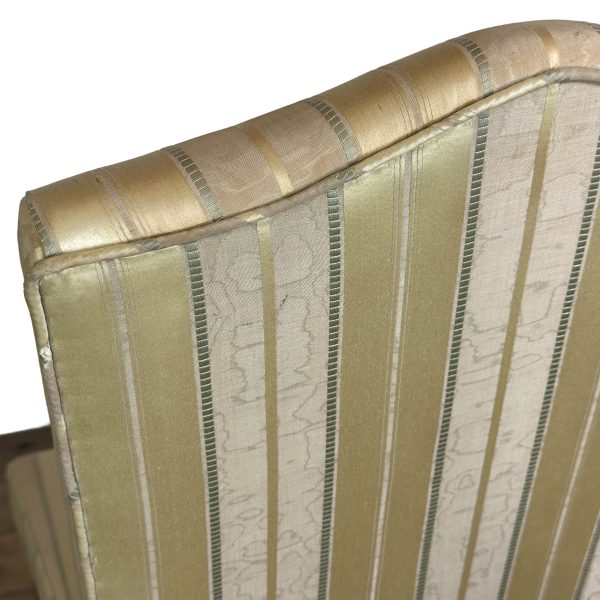 M-6871b Vintage Striped Chair (1)