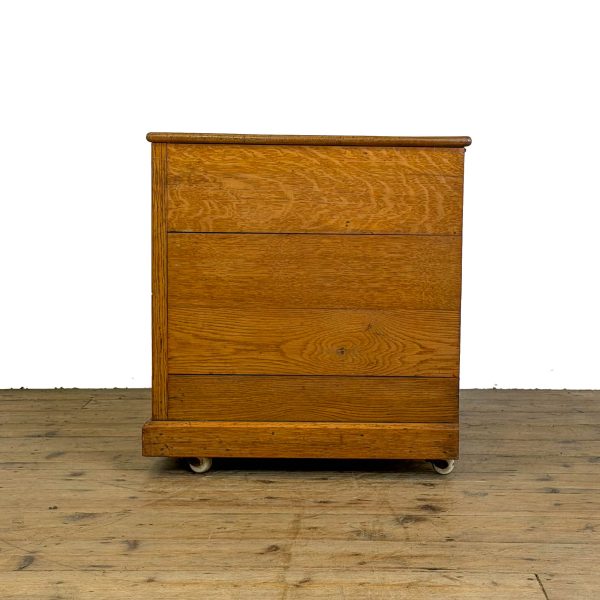 M-6879 Antique Small Trunk Blanket Box (8)