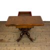 M-6882 Antique Victorian Walnut Foldover Card Table (11)