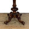 M-6882 Antique Victorian Walnut Foldover Card Table (12)