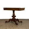 M-6882 Antique Victorian Walnut Foldover Card Table (3)
